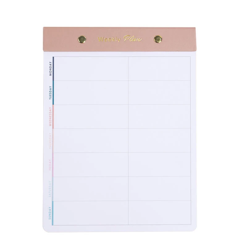 Personalized  Hardcover Tear Off Writing Notes for Student Office Note Pad Custom