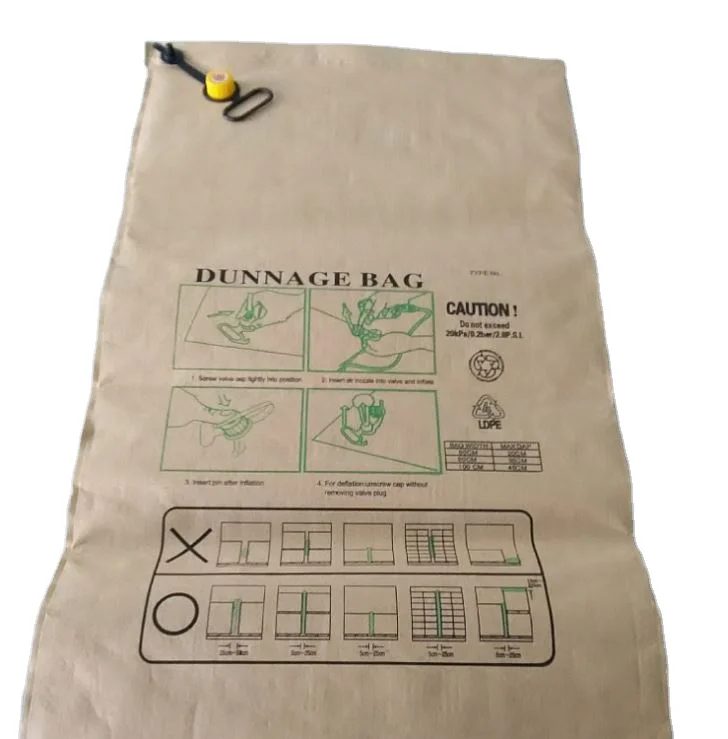 Горячая продажа буферный большой контейнер Dunnage воздушный мешок для транспортировки безопасности