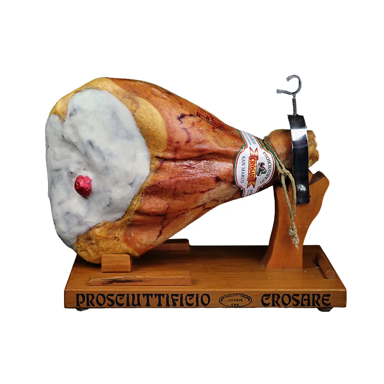 PROSCIUTTIFICIO CROSARE - Prosciutto San Marco Con Osso Premium Cured Gluten Free Italian Preserved Pork Ham