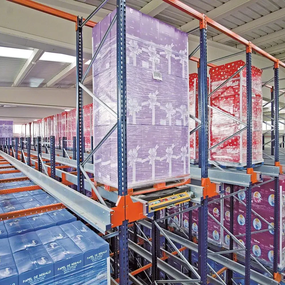 Peterack Intensive Shuttle Racking Custom Adjustable Industrial Long Span Factory Wholesale Metal Rack Shelves