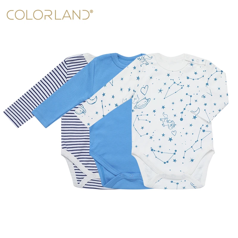 Colorland 100% Baby Cloth Newborn to 2 Years Baby Romper with OEKO-TEX Certificate