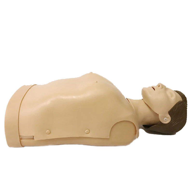 Medical Emergency Training Used Simple Human Half Body CPR Training Manikin 185