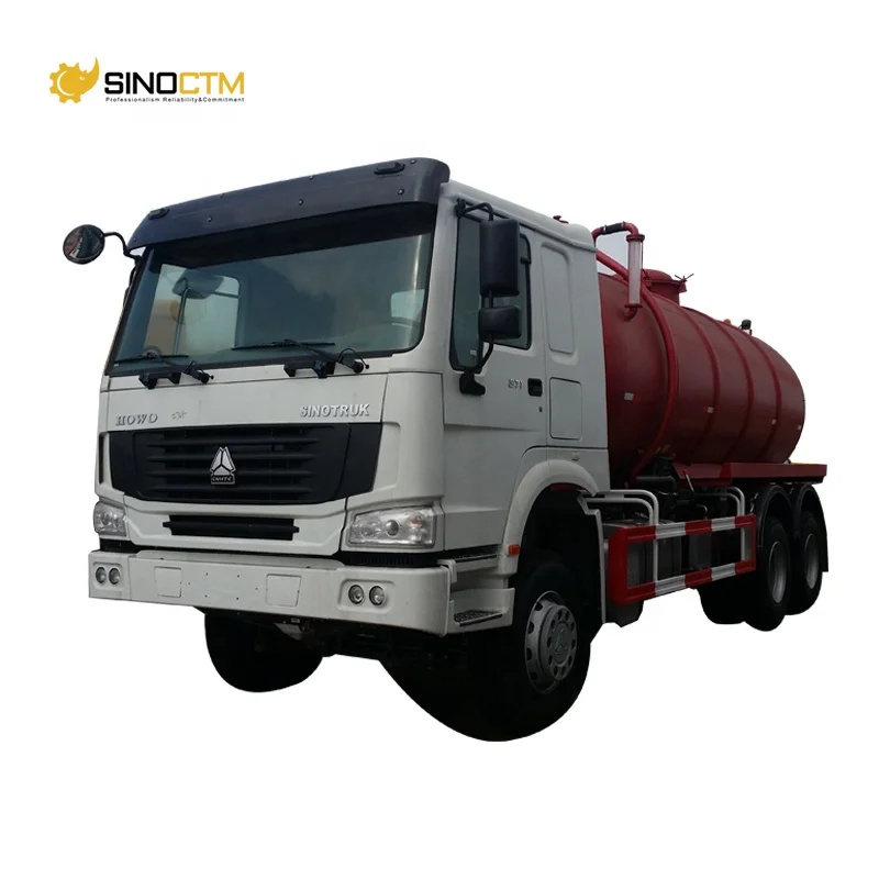 Sinotruk 290hp 10 колесный сверхмощный бак для струйного и всасывающего Канализационного насоса