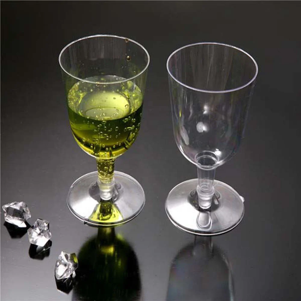 Stemless Glasses Crystal Glass Set Plastic Wine Coffee Tea Cups PE Australia and USA Hot Selling Acrylic White Roman 14g 1000pcs