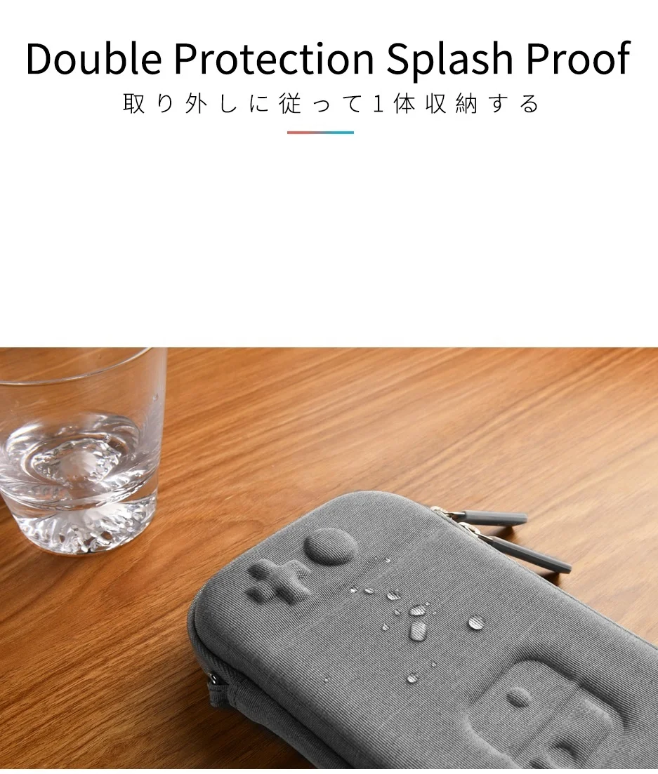  Durable waterproof dustproof shockproof storage bag carrying gameboy box eva switch lite game