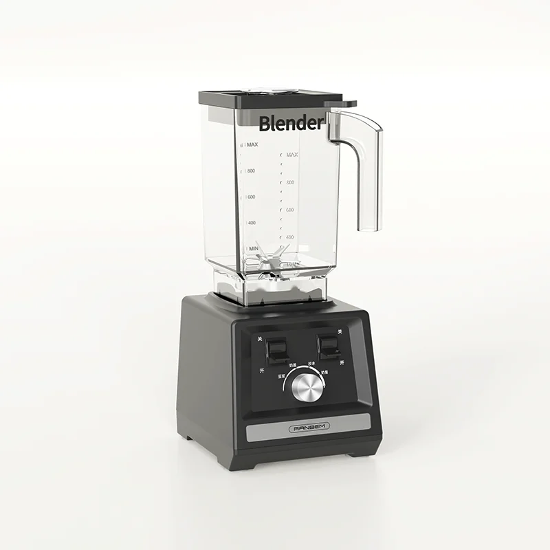 RANBEM 2 Jar Blender High Speed Multifunction Commercial Blenders Home Restaurant Use Push Button Variable Speed
