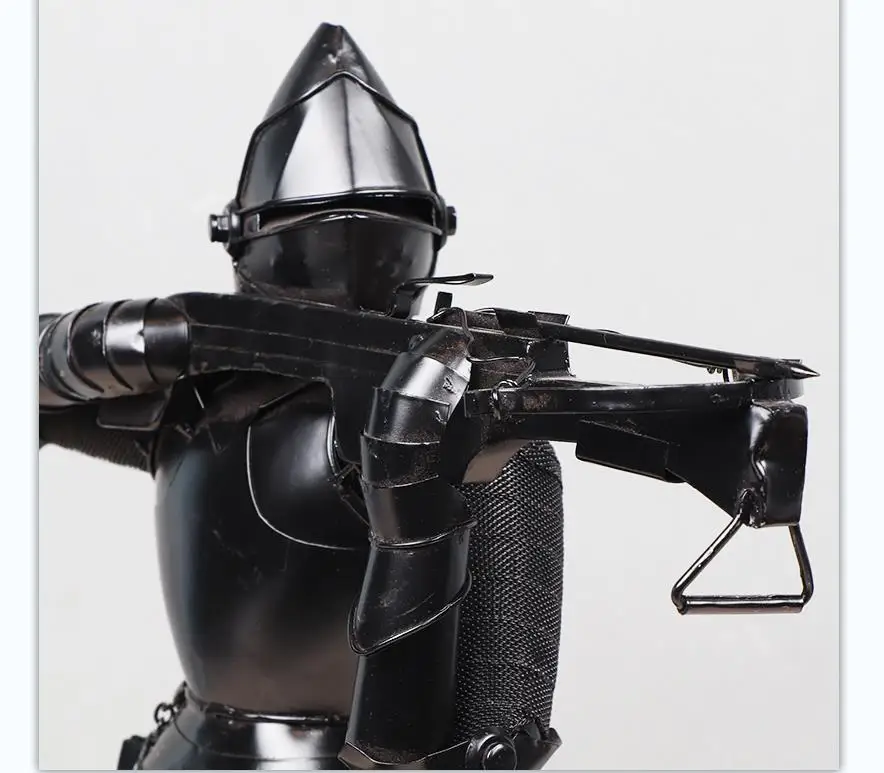 New design Metal crafts decoration Antique Medieval Knight Model Roman Armor Suits Knight