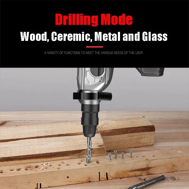 
1500W 40mm industrial SDS+ rotary hammer drill 