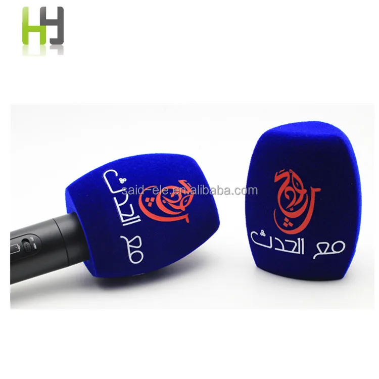 Печать логотипа Марокко микрофон пенный микрофон ветровое стекло для каналов youtube видео 10 шт.
