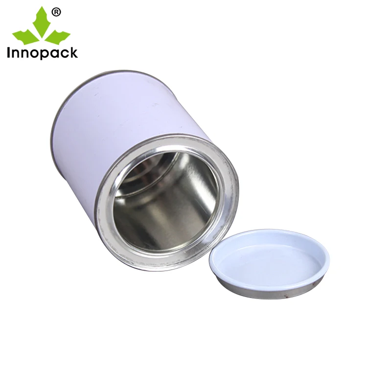 Cheap round metal tin can printing available for paint