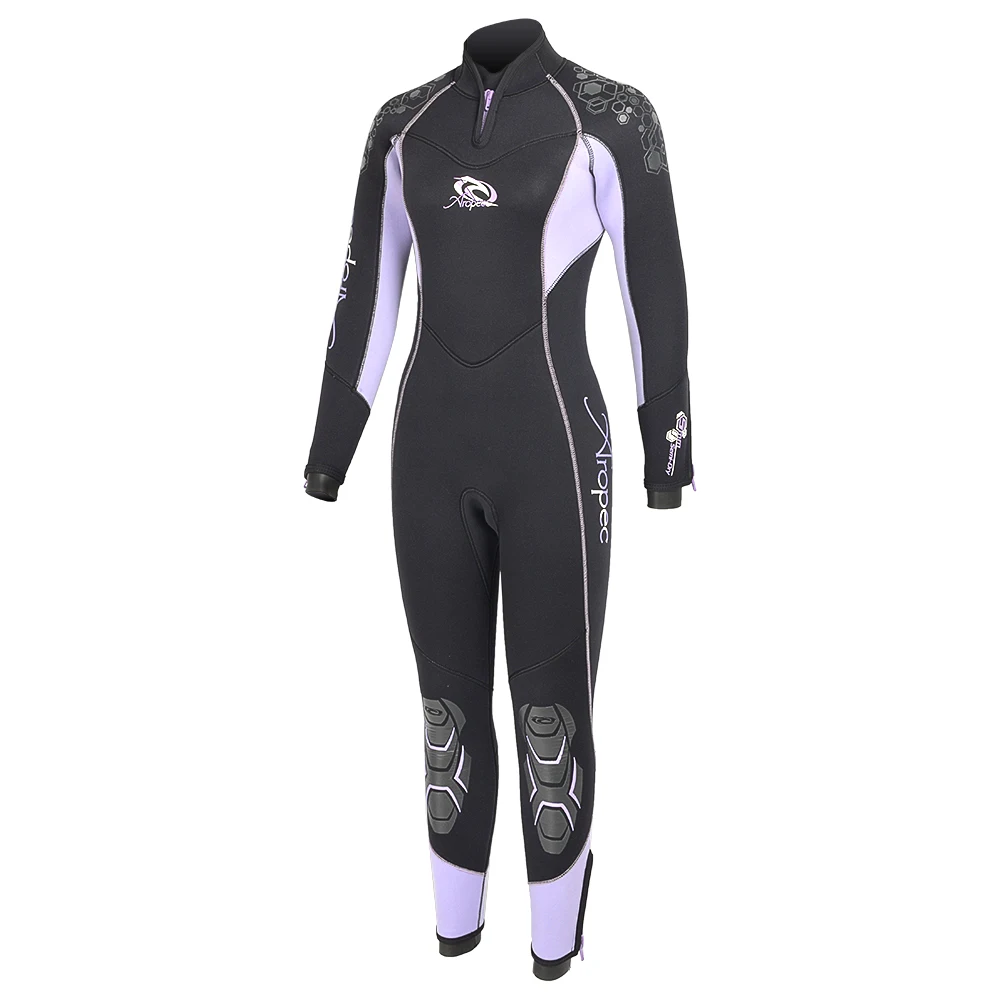 Factory Direct 5Mm Or 7Mm Nylon Super-Stretch Semi-Dry One Piece Wetsuit For Woman