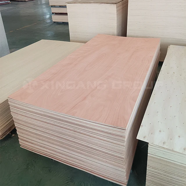okoume 4x8 plywood sheet eucalyptus poplar core furniture grade Plywood