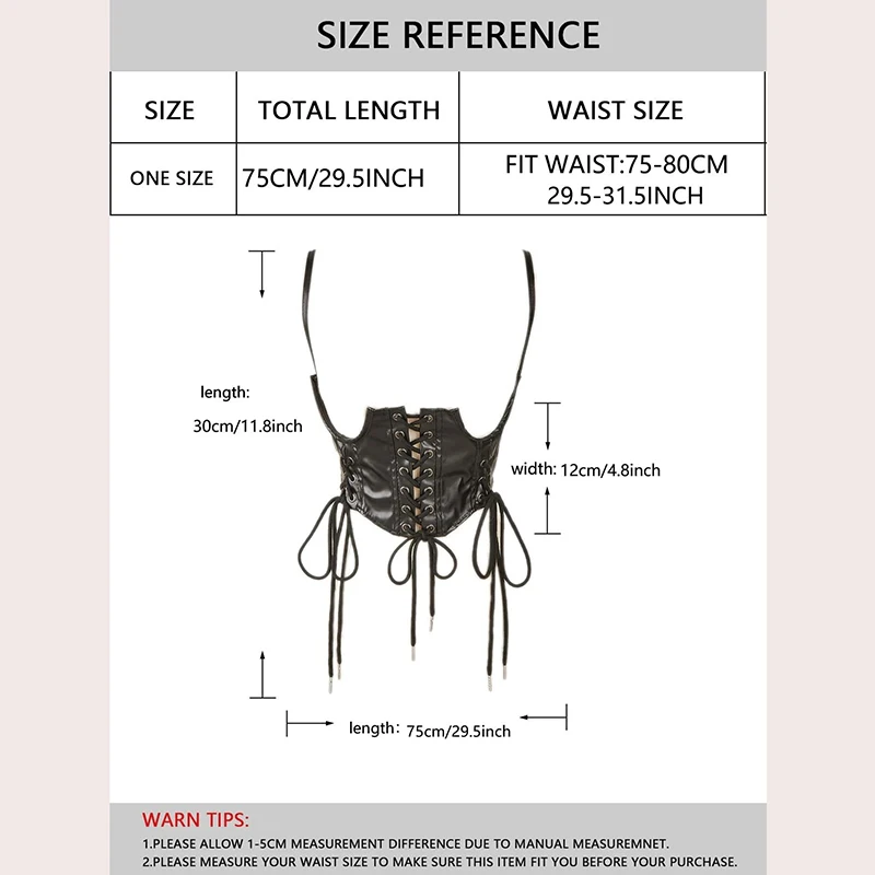 European and American Popular Lace Up Corset Belt PU Leather Ladies Wide Waist Belt Slimming Body Belts For Women