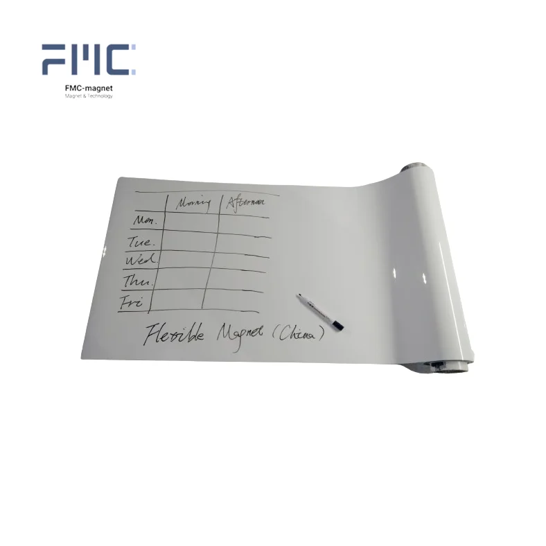 New Design Magnetic Iron Erasable Whiteboard Roll With Self Adhesive Film For School Office