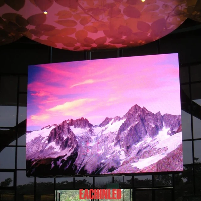 High brightness Advertising  P1.86 P2 P2.5  rgb  front service Interior full color Indoor large led Screen