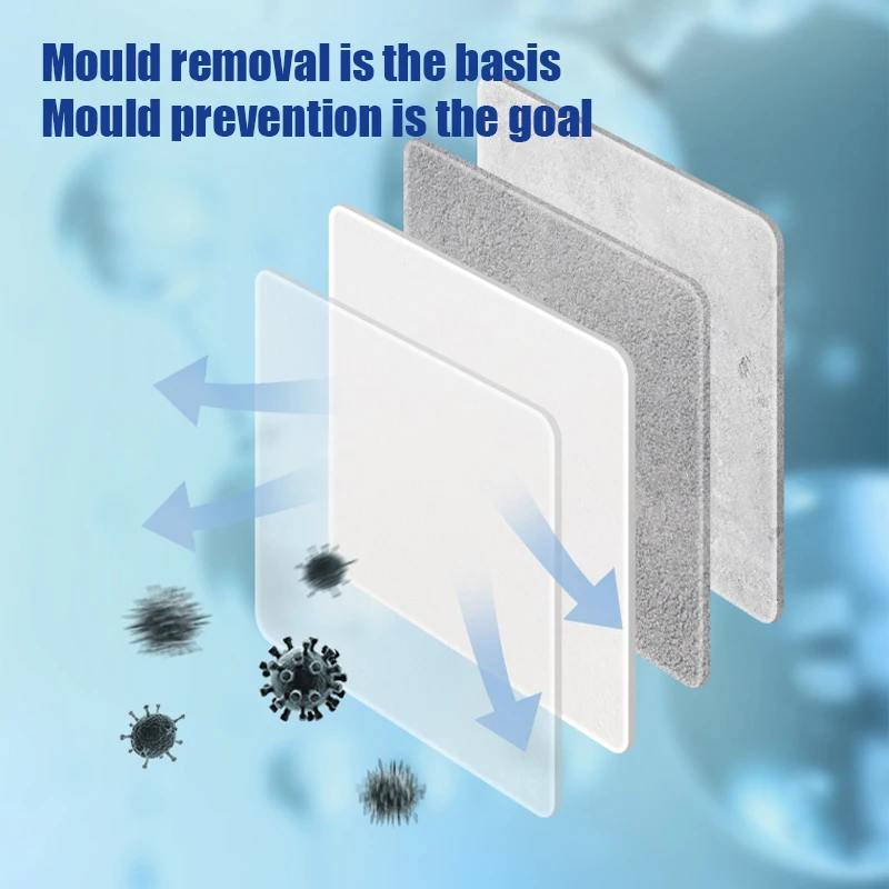 Household mold remover for white walls, kitchen, bathroom cleaner, rapid mold removal