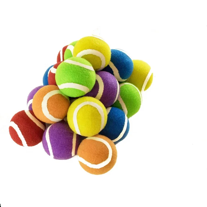 Franklin Pet Supply Ready Set Fetch Squeak Tennis Balls - Dog Toy Squeaks When Squeezed - Multi-Packs - for Small - Medium - Lar