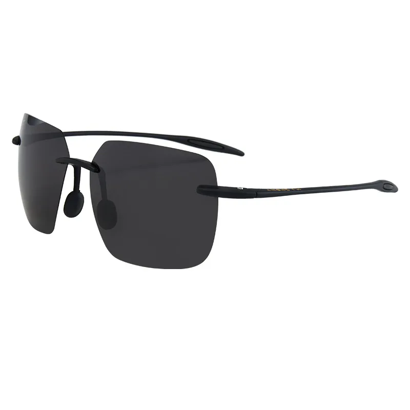 TR90 Frame Polarized Sunglasses Surfing Sport Cycling Rimless Sunglasses Fishing Men Sun Glasses Eyewear TR90 Frame UV400