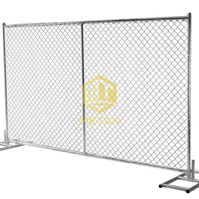 Temporary fences popular for both indoor and outdoor usage Crowd Control Barrier Chain link fence