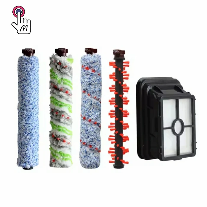 Сменные детали для бесконтактных беспроводных Макс-2554 2590 2593 2596 серии 2788 рулоны кистей домашних животных фильтров пылесоса