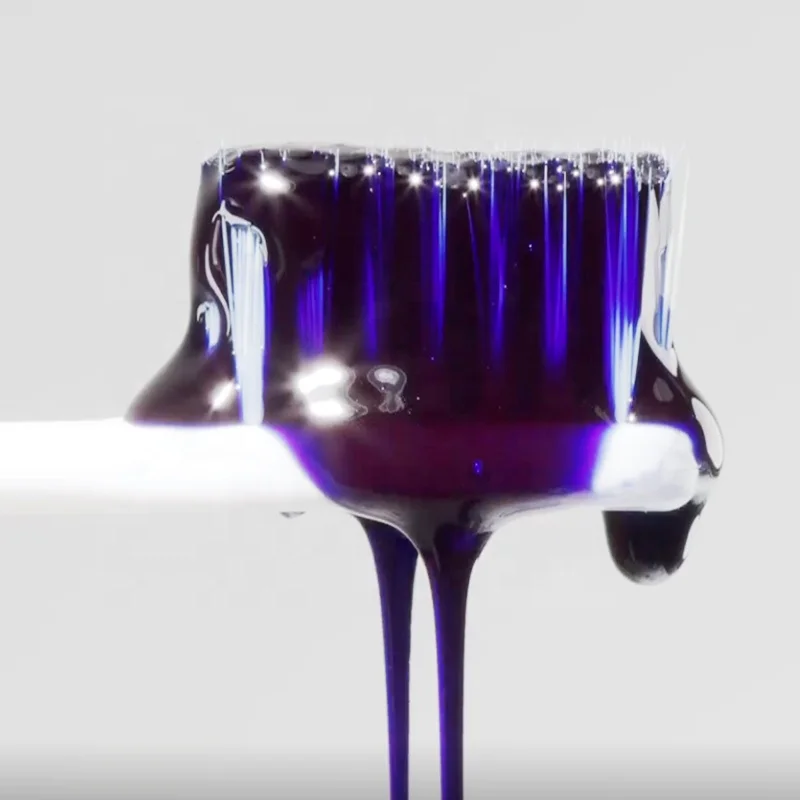 Wholesale teeth whitening private logo Home Purple Teeth Color V34 Corrector Whitening Serum Toothpaste For Yellow Teeth