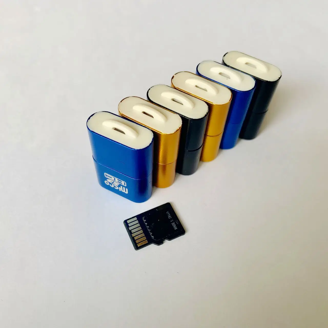 Новинка TF Встроенный кардридер из алюминиевого сплава MicroSD для мобильных телефонов заводское устройство чтения карт
