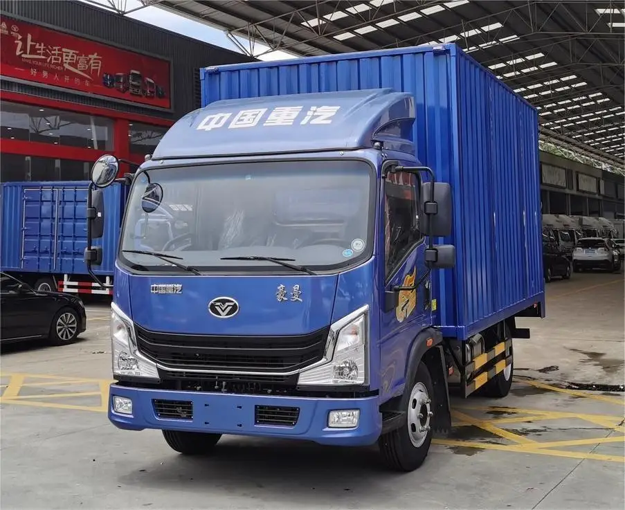 2024 HOWO закрытый грузовой Самосвал Sinotruk Sinotruck 12-тонный легкий мини-грузовик 4x4 4x2 LHD RHD