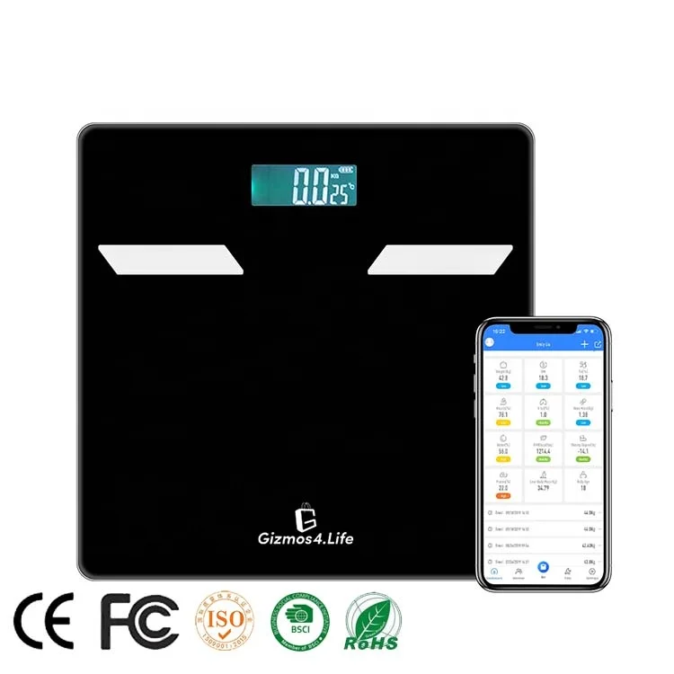 
Wholesale backlit display digital body weight bathroom scale balance calibrate digital bathroom scale 
