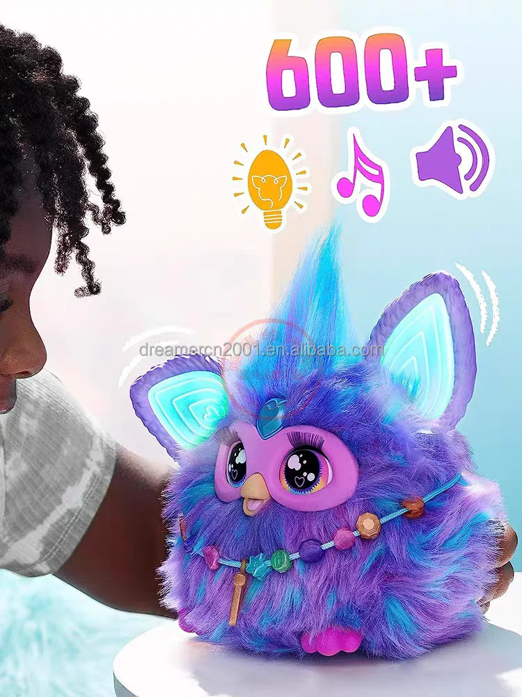 Coral 15 Fashion Accessories Interactive Plush Toys for 6 Year Old Girls & Boys & Up Voice Activated for Kids Gift