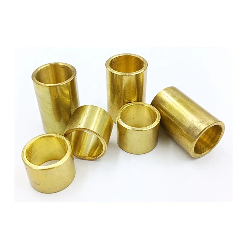 Customized CNC Bushing Brass Flange Bushing Aluminum Bronze Steel Sleeve Bushings