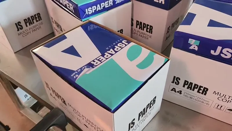 White Printing Paper Adouble Ppc A4 Paper 500 Sheets Carton Packing Custom 70gsm Pakistan 70 80 Gsm Copy Paper