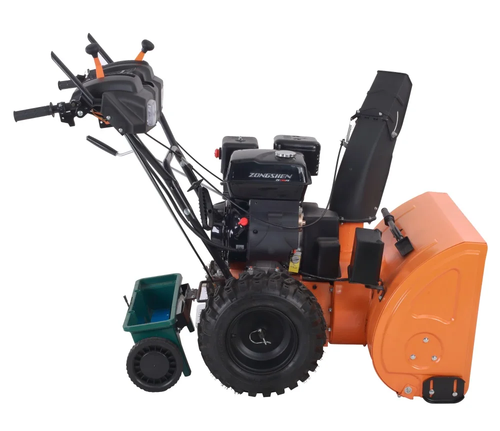 HHP snow blowers 420cc 15HP snow thrower electric start wheel type Cleaning machine environmental protection