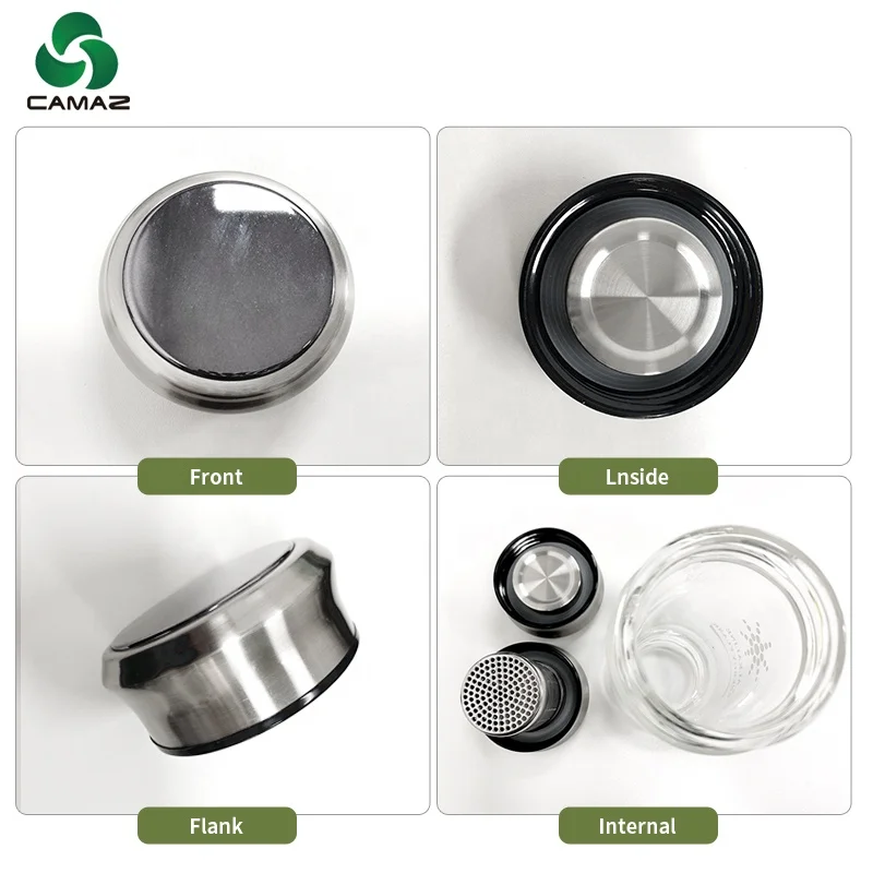 CHC 5023 Bio glass Energy Alkaline water flask with mineral stone for change normal water into Health care water