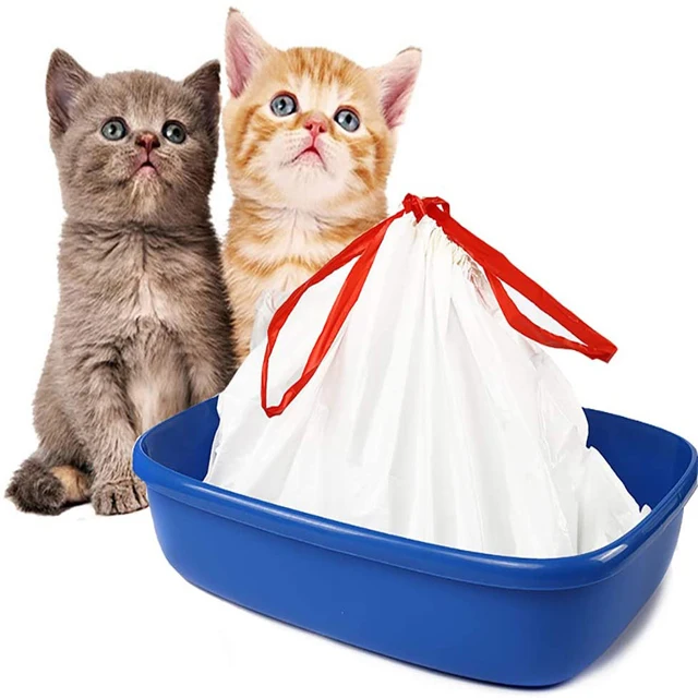 Cat Litter Tray Liners with Drawstrings cat liner Bags