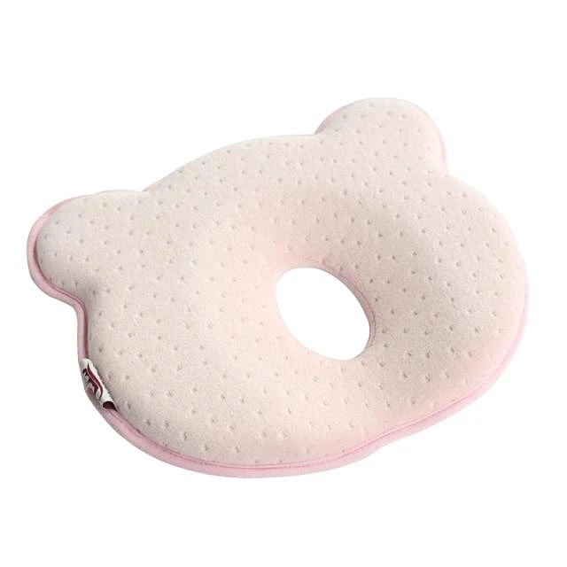 High Quality Soft Cotton Baby Sleep Neck Pillow Memory Foam Baby Pillow
