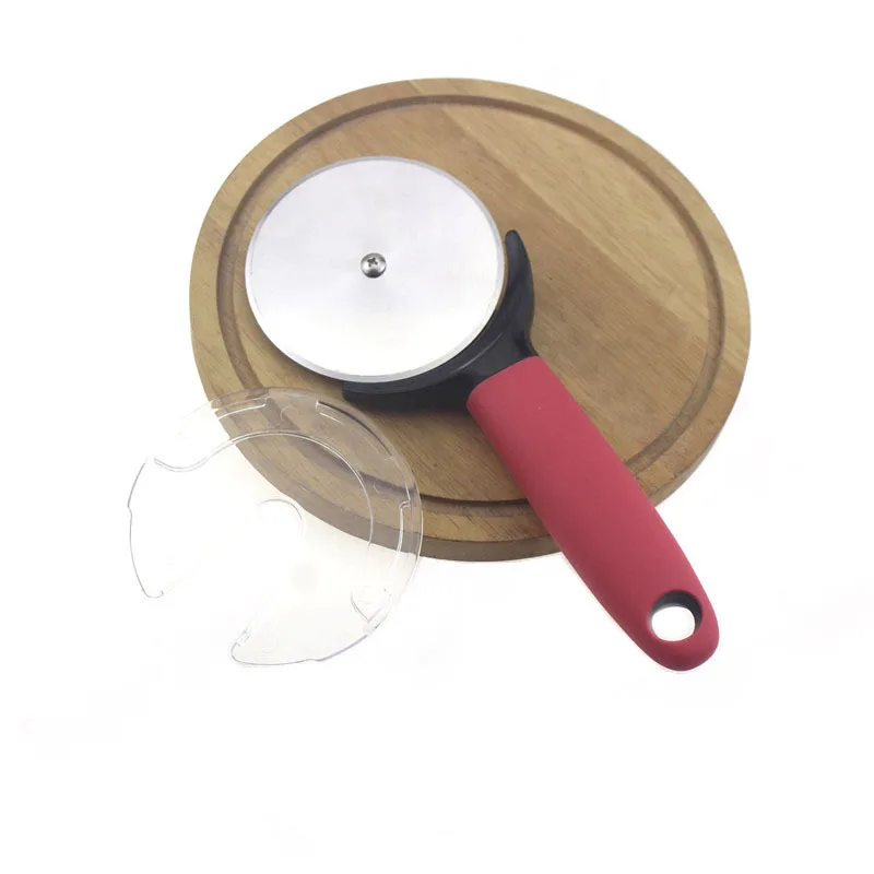 Home Kitchen Tools Round Roller Knife Stainless Steel Pizza Cutter Pie Cutter Pancake Pastry Divider