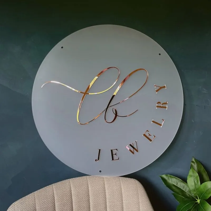 business sign custom led backlit logo acrylic neon sign shop outdoor advertising sign board