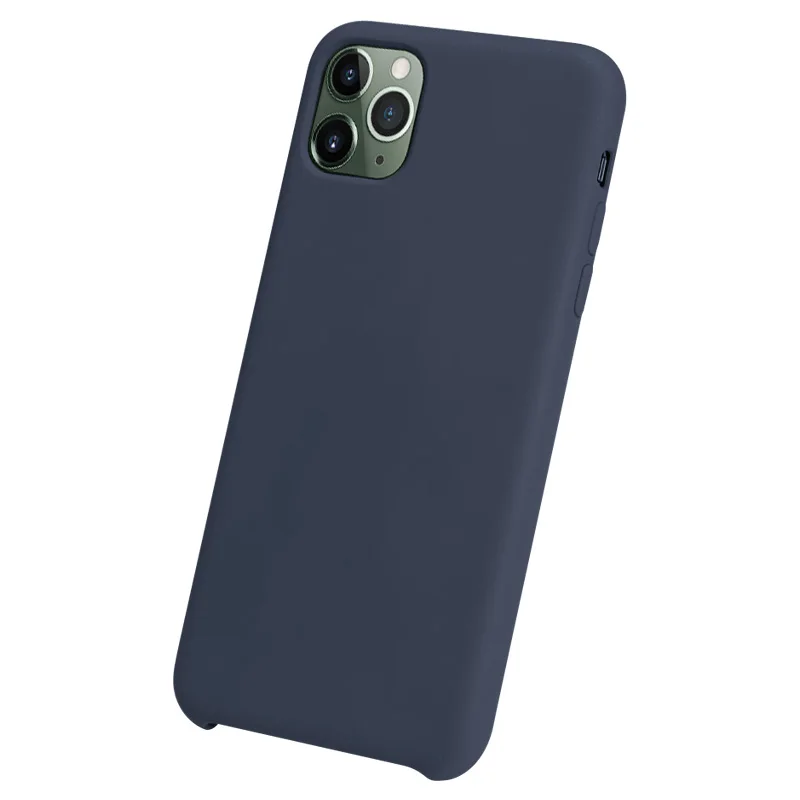 
SOSLPAI hot selling brand phone case for iphone 11 pro liquid silicone fabric mobile phone cover 