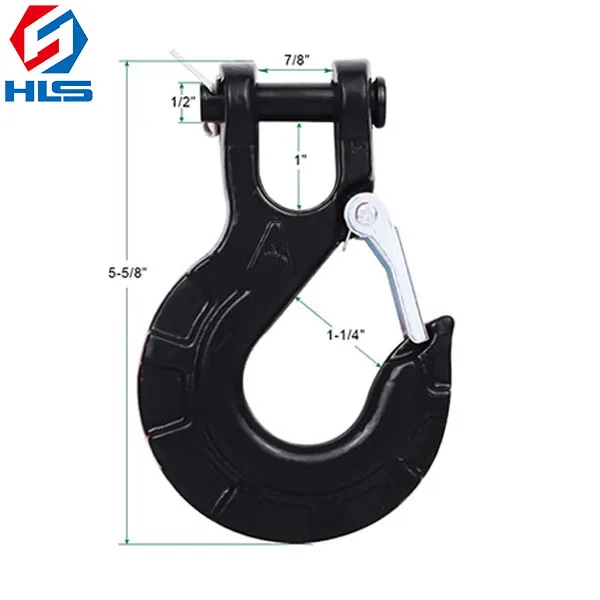 10000 lbs Kinetic Recovery Winch Hook for SUV ATV UTV Car Truck Outdoors Heavy Industry Tow Rope Hanger