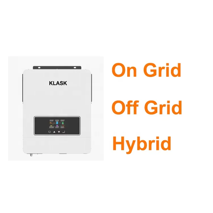 Stock Cheap Wholesales Single Phase Hybrid Inverter On Grid off Grid Inverter 3.6KW 4.2KW 6.2KW For Solar Energy storage  System