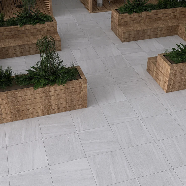 Wholesale 600x600 Outdoor Anti-slip 20mm Porcelain Paver Paving Tiles Full Body Natural Stone Facades For Floor