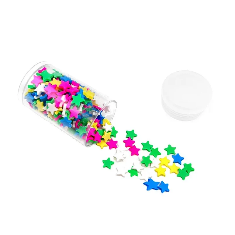 Hot Selling 12 Bottles Multiple Style Polymer Clay Slices For Cream Glue Diy material Nail Decoration Slime filler