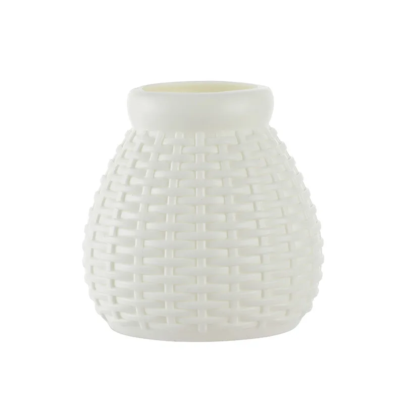 Hot Sale New Design Nordic Style Modern Creative Simplicity Living room Decoration Flower Container Plant Vase Plastic