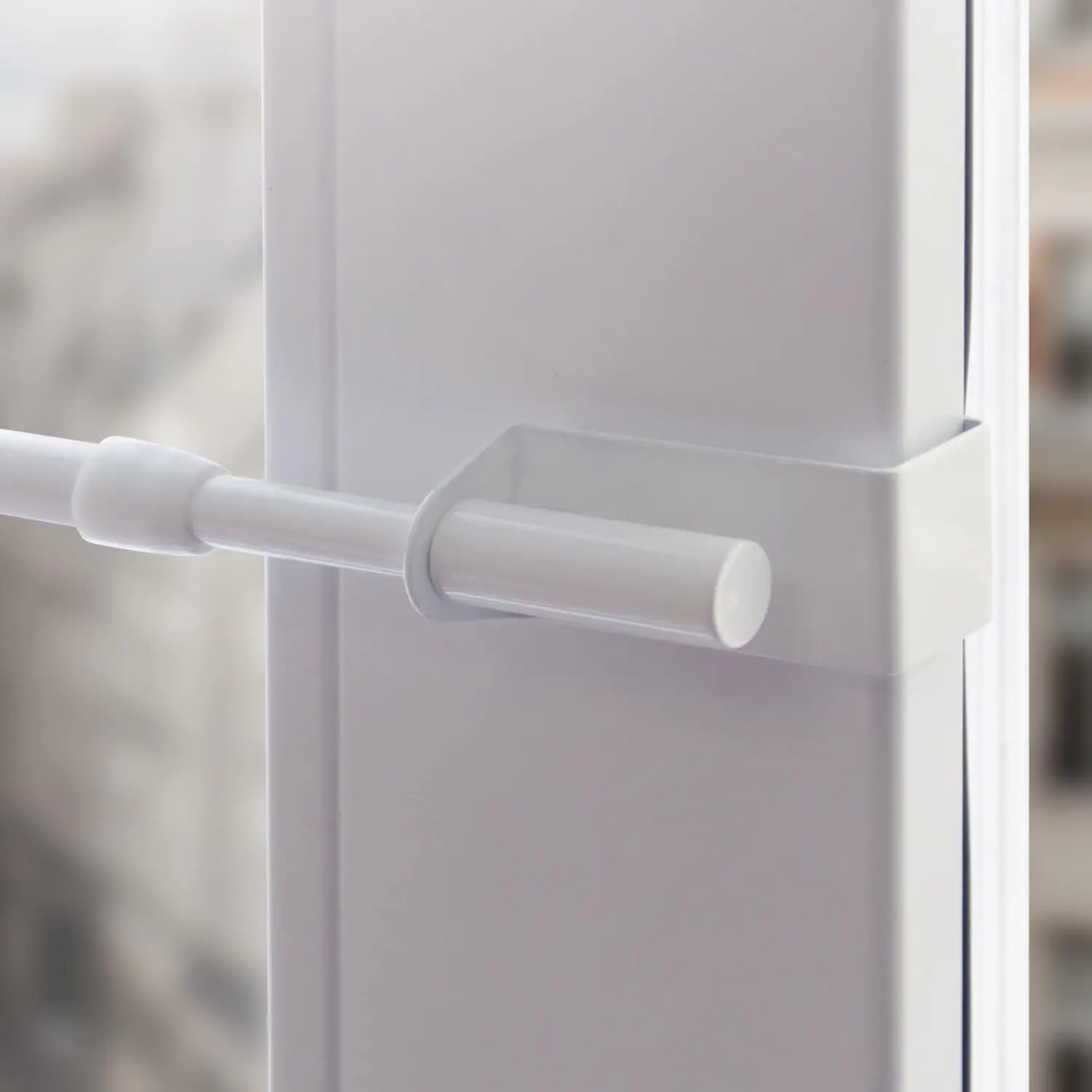 European Design Spring Cafe Rod Tension Curtain Rod