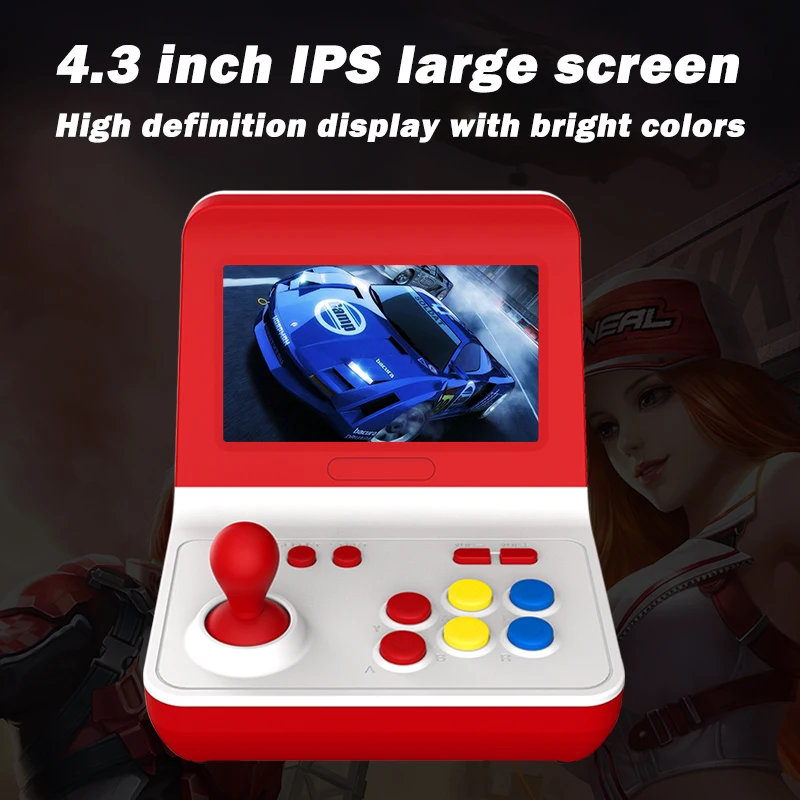
4.3inch no touch IPS screen Joystick Games Arcade Video Game Console Player 