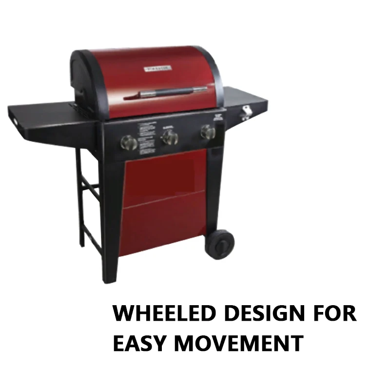 2022 Wholesale commercial grill custom party gas grill Trolley outdoor gas grills