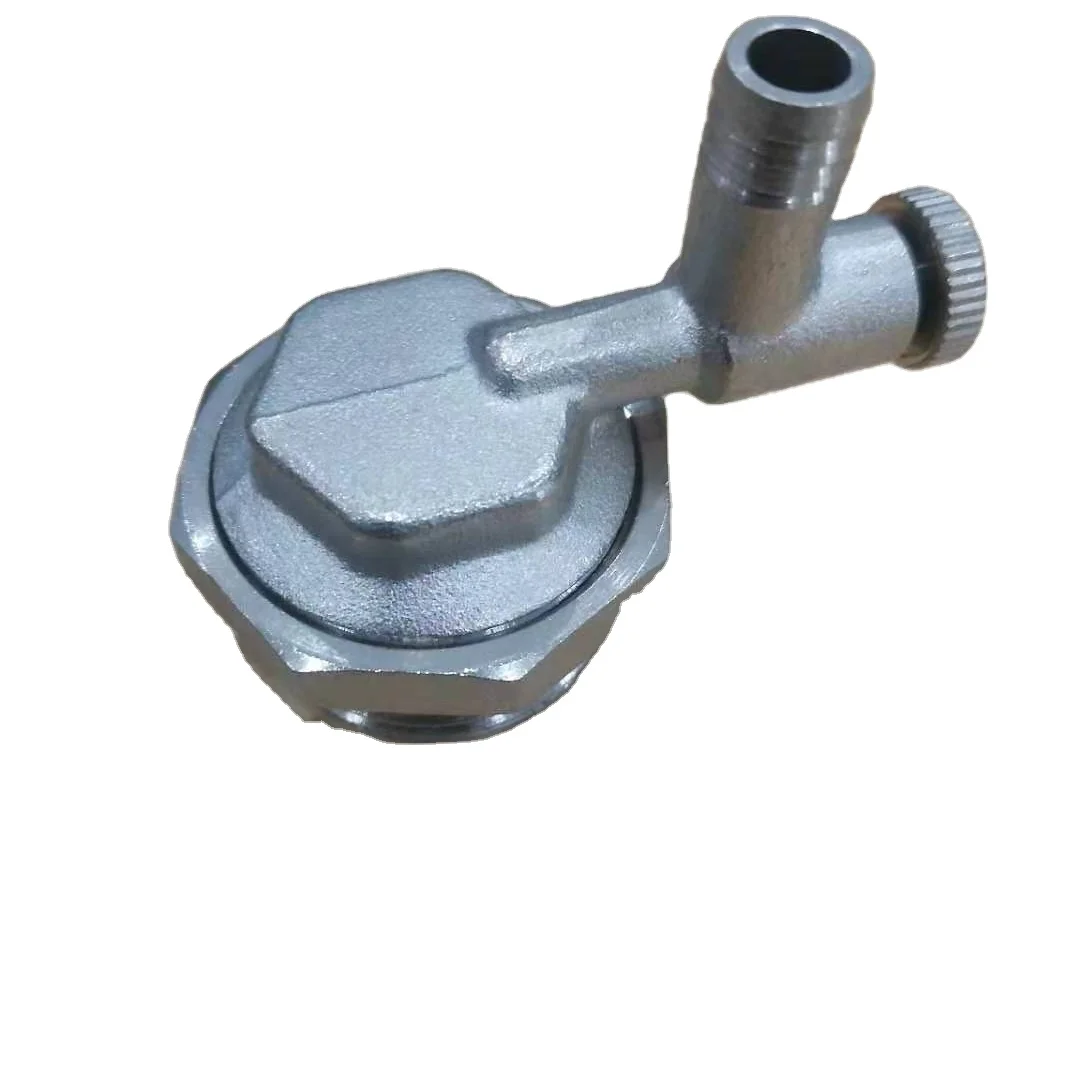 1M manual pressure relief valve for manifolds plug+vent