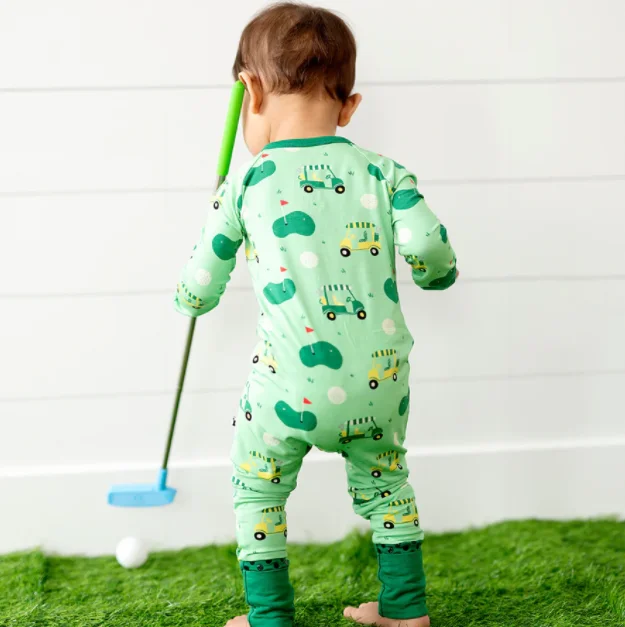 Factory Custom Bamboo Baby Pajamas bebe Products Newborn Baby Clothes Boys 0-3 Months Onesie