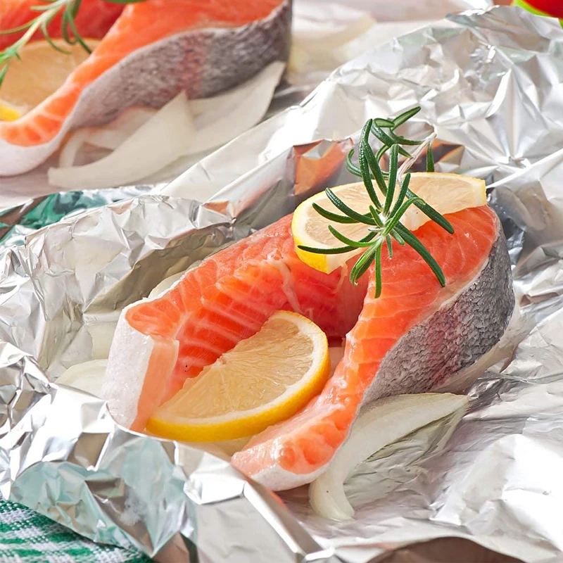 8011-O Food Grade Heat Sealing Induction Aluminium Foil 15 X 15 Sliver Foil Hairdressing Foil Roll