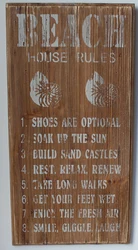 Wooden Nautical Wall Sign hanging Wood Decorative Wall Signs Home Farmhouse Creative Welcome Signs Letters